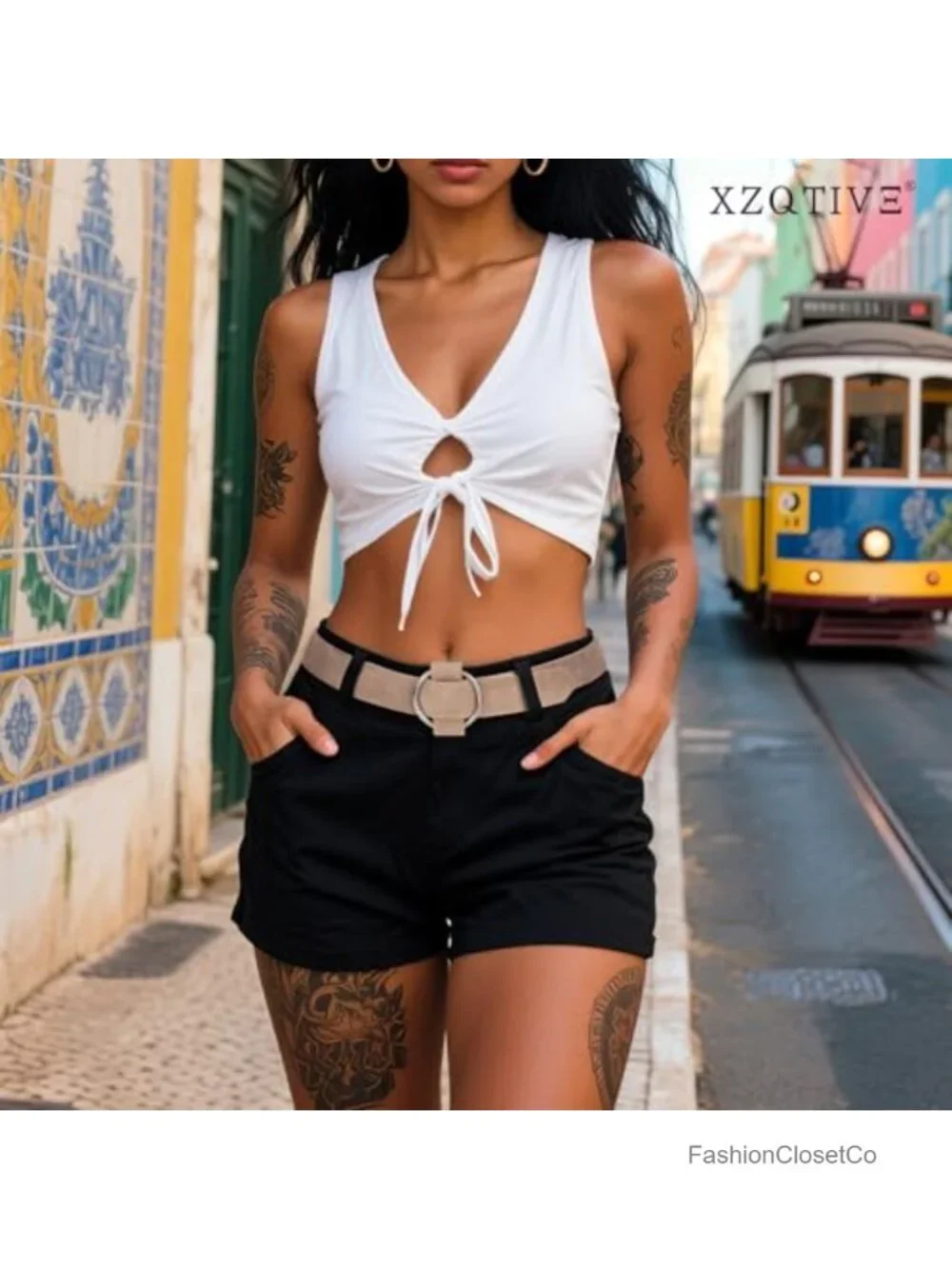 Women Suede Leather Belt Silver Buckle Waist Belt Cinch Belt for Jeans Pants